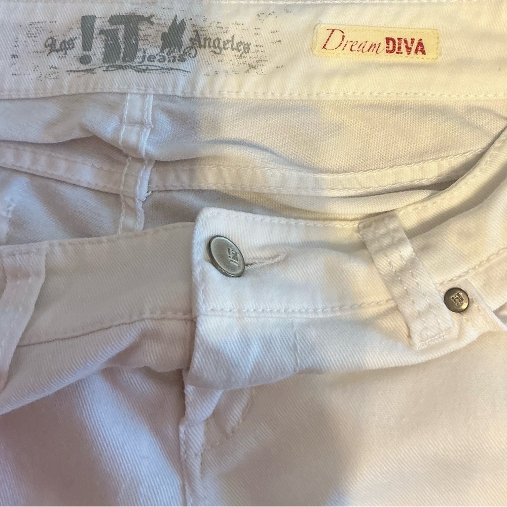 !IT Jeans White Flared Pants - Picture 4 of 5